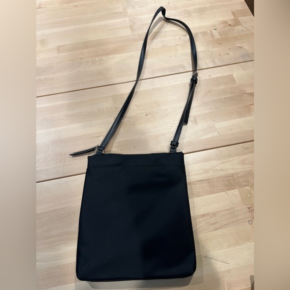 KATE SPADE BRAND NEW CROSSBODY PURSE BLACK SATIN ADORABLE - Picture 4 of 7